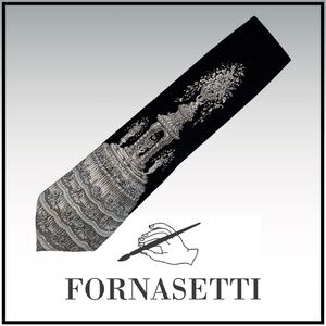 Fornasetti silk tie (AVAILABLE UNTIL AUGUST 31st ONLY)